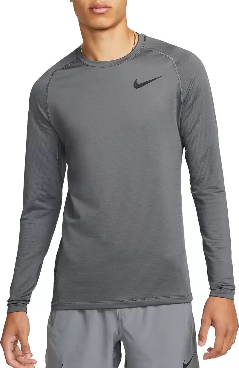 

Мужская рубашка с круглым вырезом с длинными рукавами Nike Pro Dri-FIT