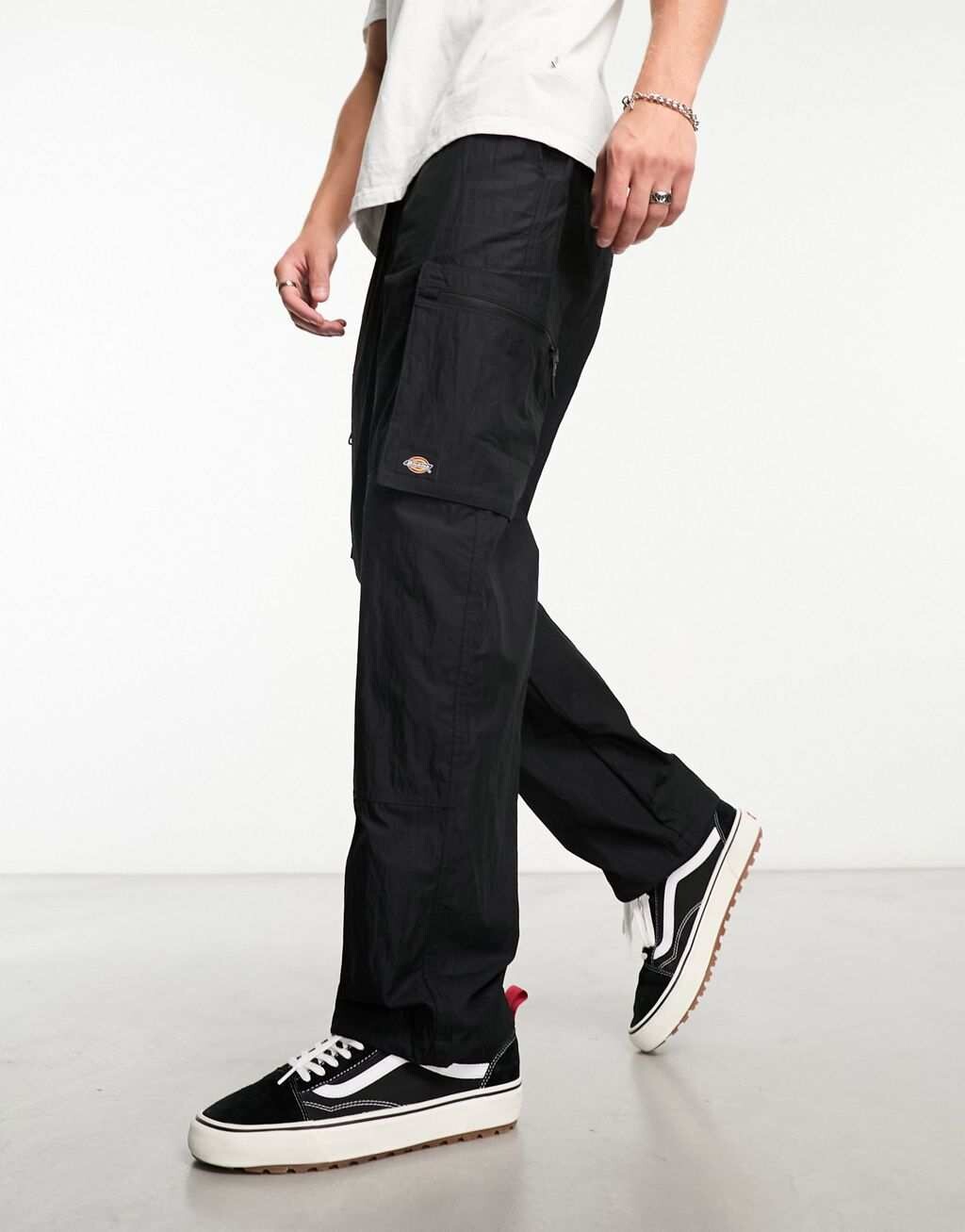 

Черные брюки карго из нейлона с видом на ледник Dickies, Черный