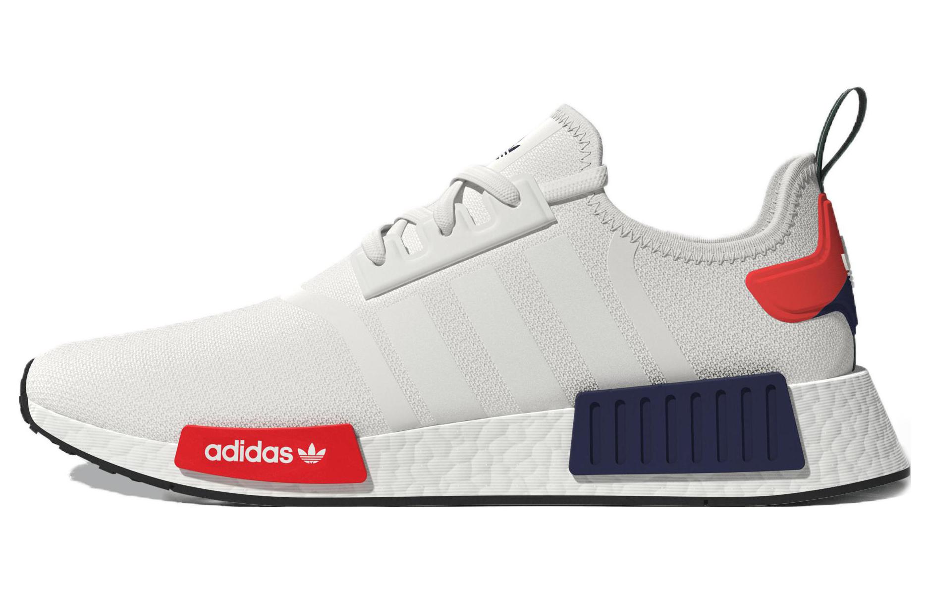 

Adidas NMD_R1 'White Navy Solar Red'