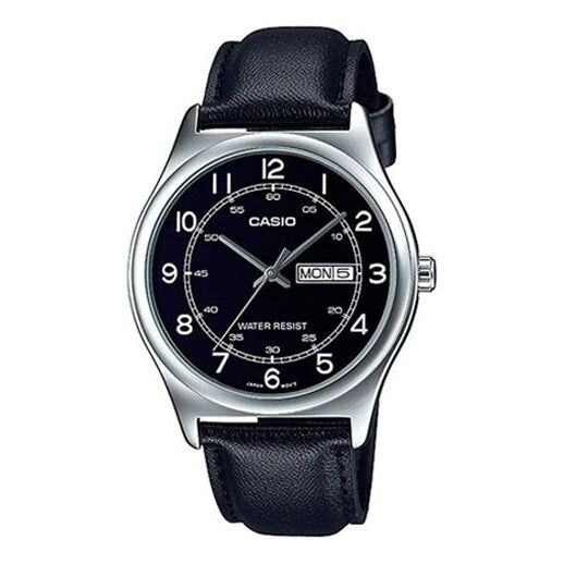 

Часы CASIO DRESS Quartzes Black Waterproof Mens Analog, черный
