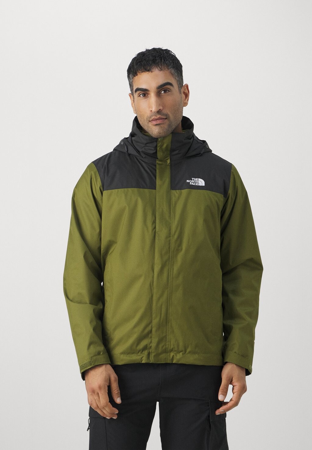 

Куртка Softshell Evolve Triclimate Jacket 2 In 1 The North Face, цвет forest olive/black