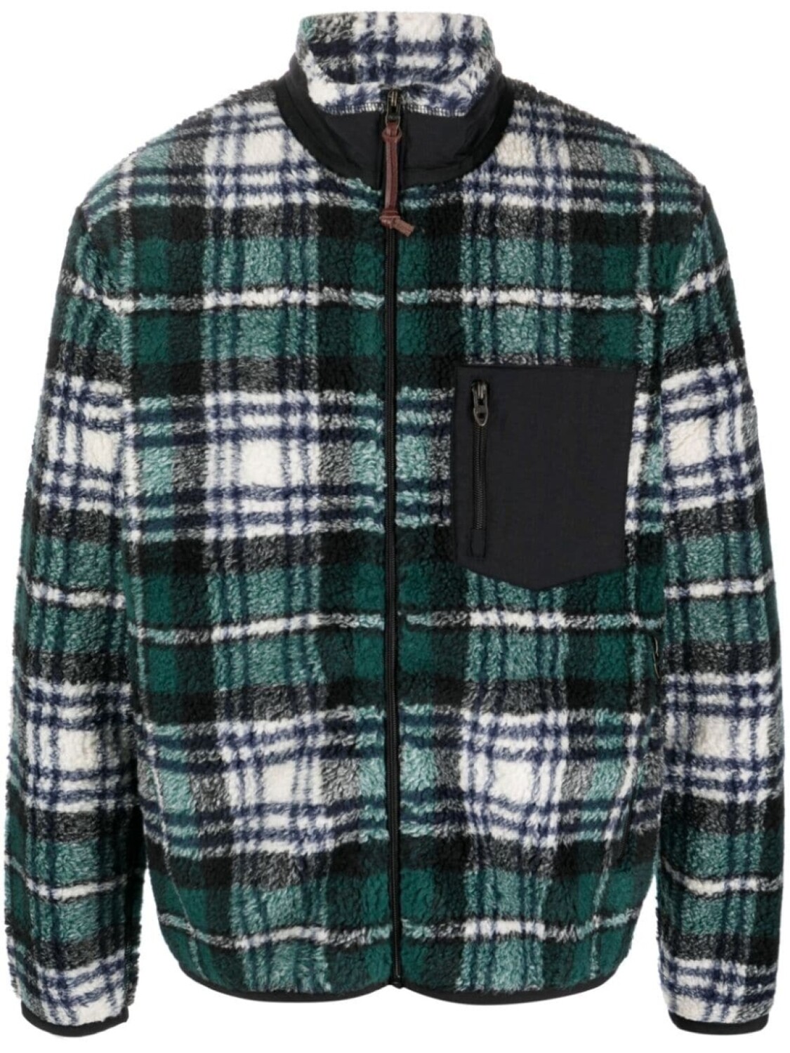 

Polo Ralph Lauren клетчатая куртка на молнии, зеленый