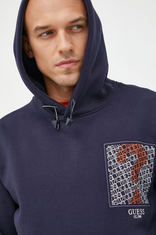 

Фуфайка Guess, темно-синий