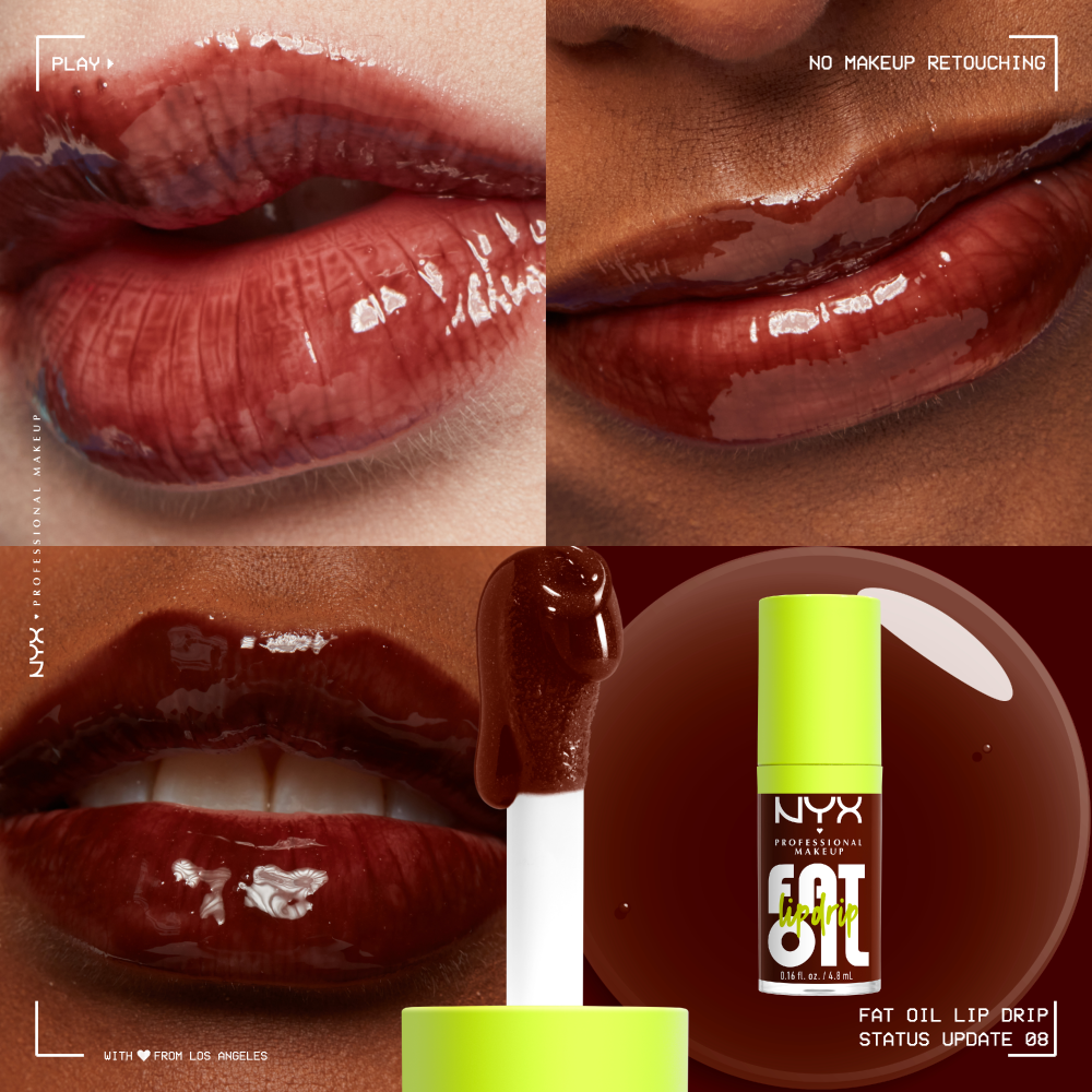 Обновляющее масло для губ Nyx Professional Makeup Fat Oil Lip Drip, 4,8 мл