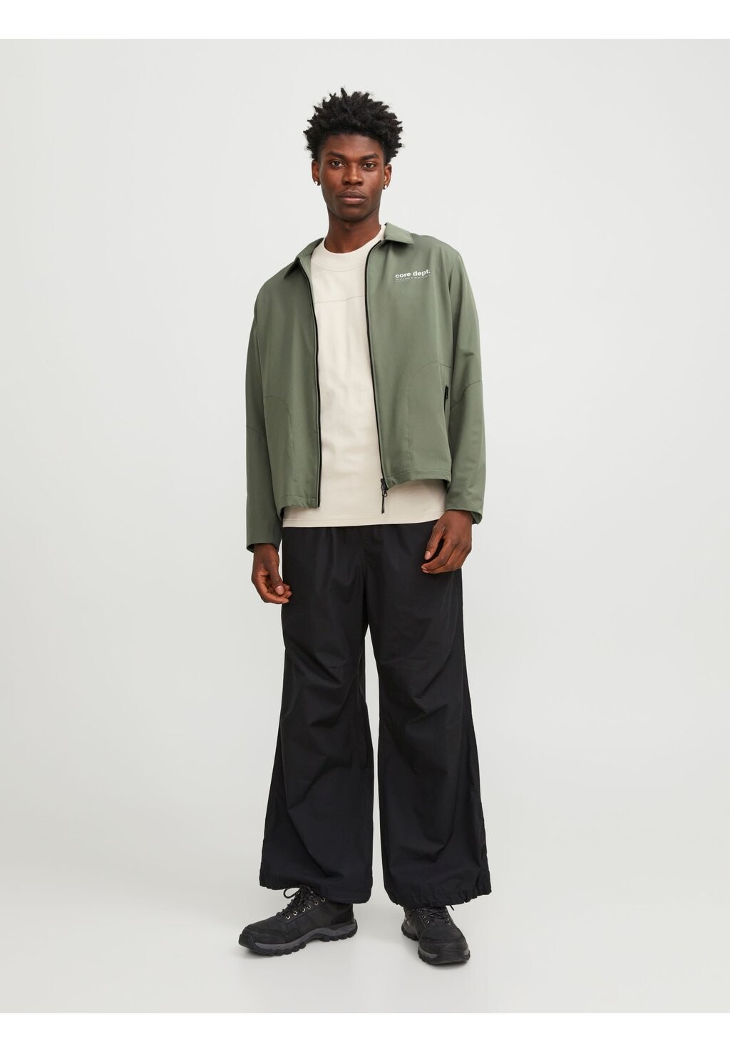 

Куртка летняя JCOTRACK SHACKET Jack & Jones, зеленый