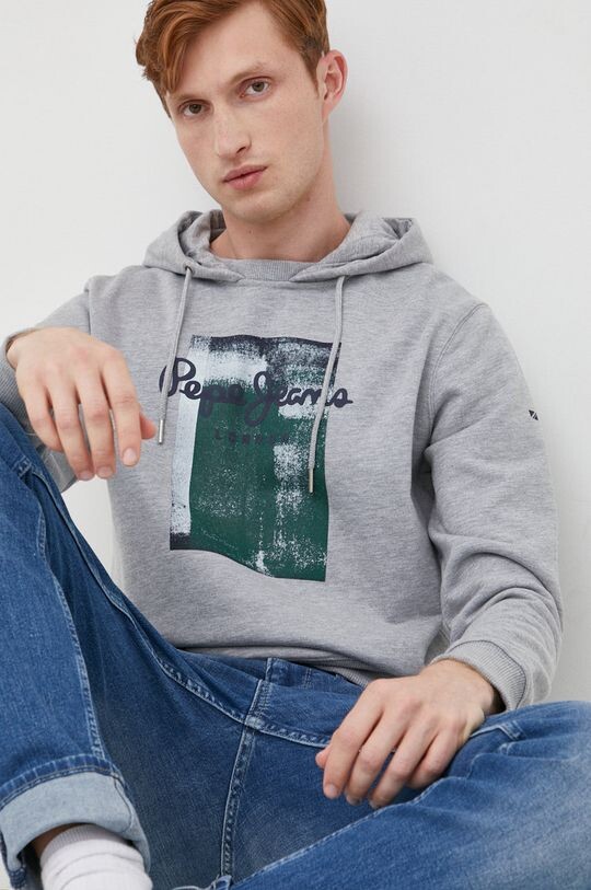 

Толстовка Pepe Jeans, серый