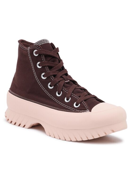 

Кроссовки из ткани Converse, коричневый