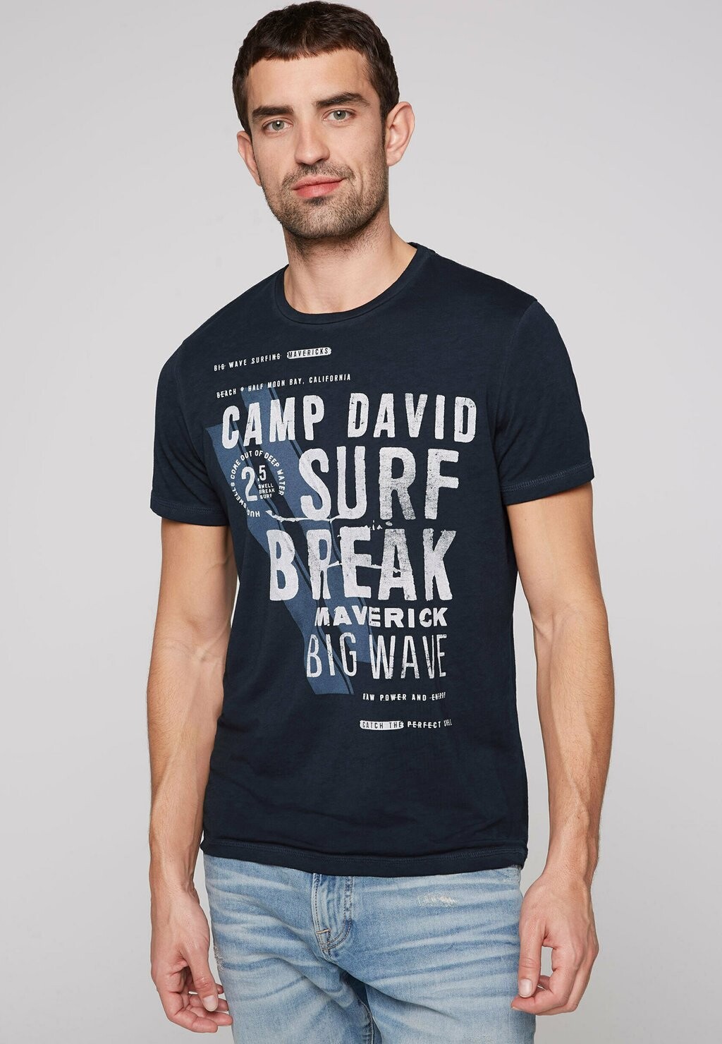 

Футболка с принтом Camp David, цвет blue navy