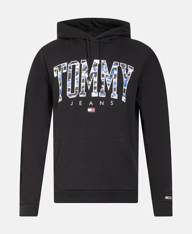 

Худи с капюшоном Tommy Jeans, черный