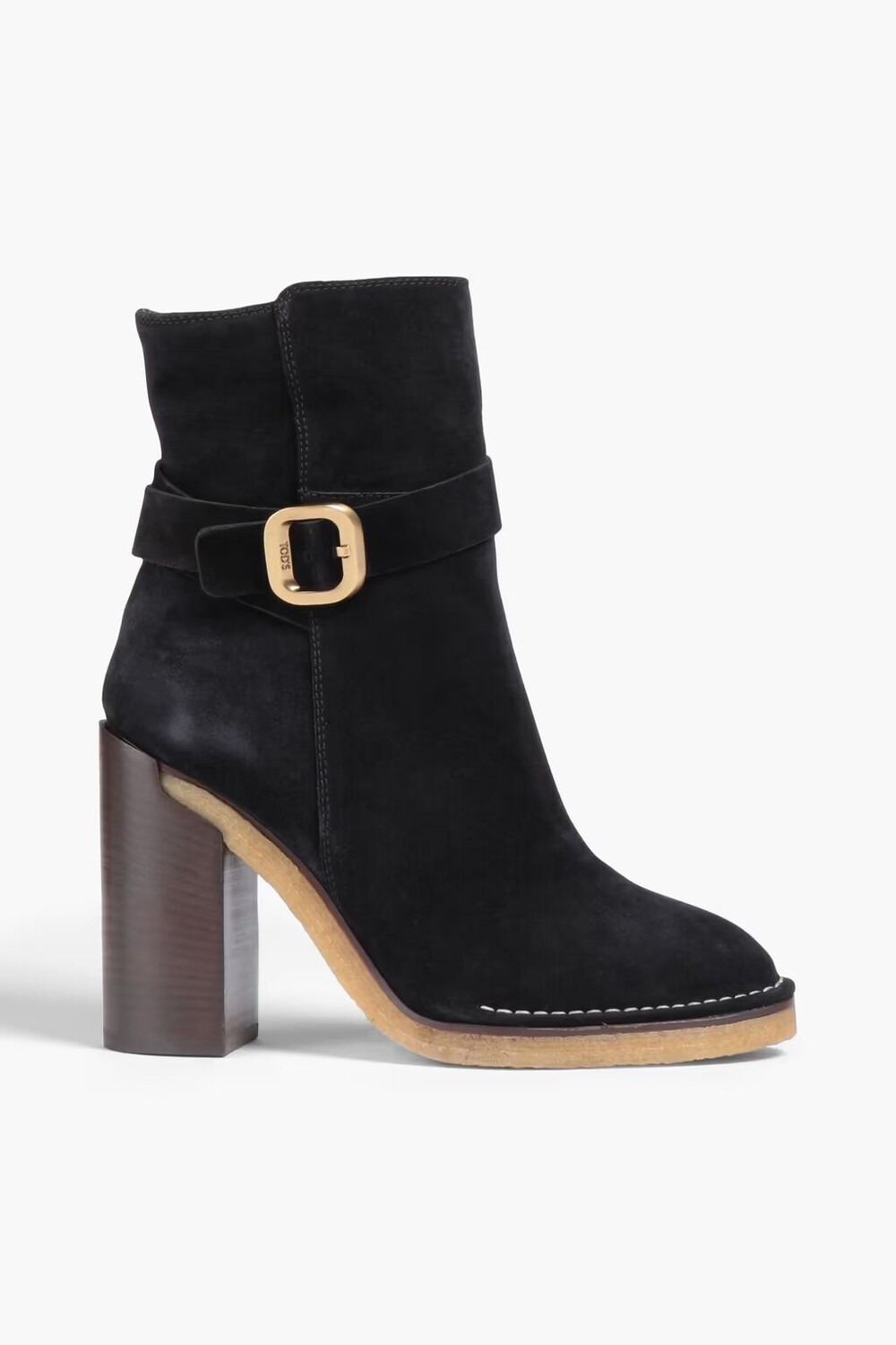 

Замшевые ботильоны Tod'S, черный