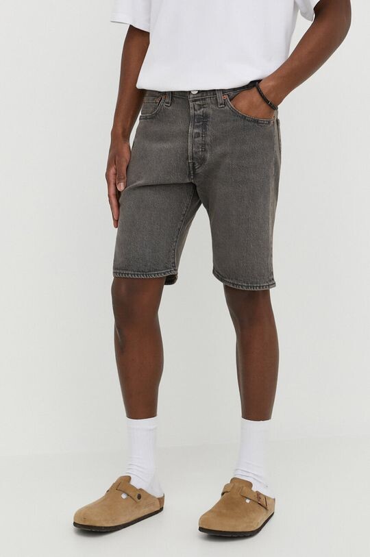 

Хлопковые шорты Levi's, серый