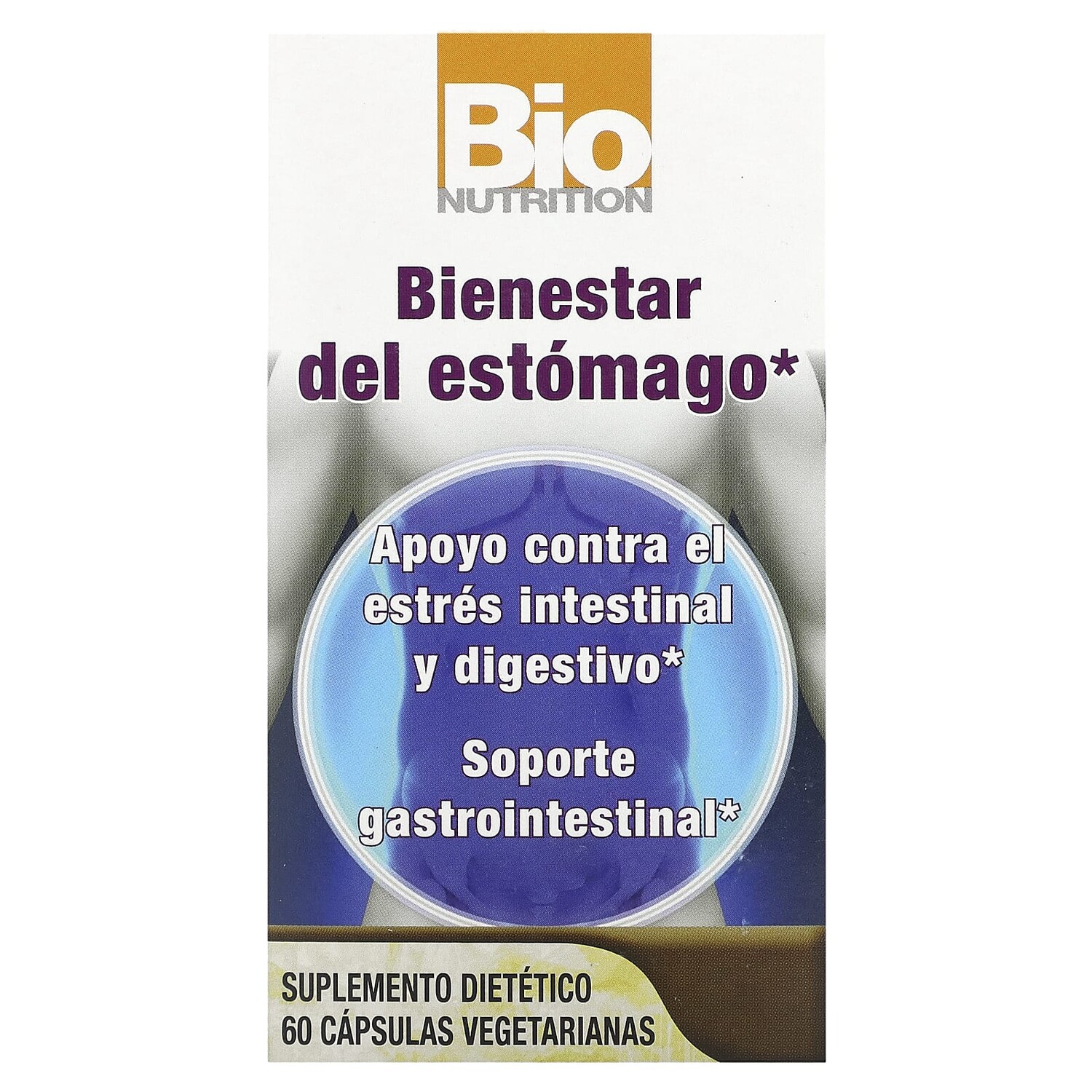 

Здоровье желудка, 60 вегетарианских капсул, Bio Nutrition