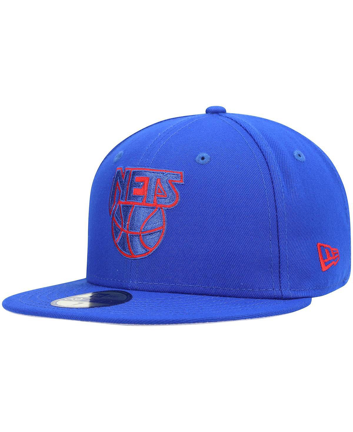 

Мужская синяя приталенная шляпа Brooklyn Nets Hardwood Classics 59FIFTY New Era