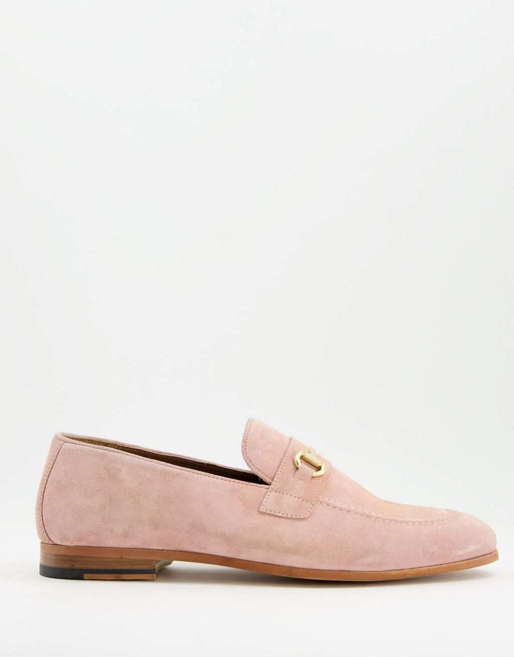

Розовые замшевые лоферы Walk London Terry