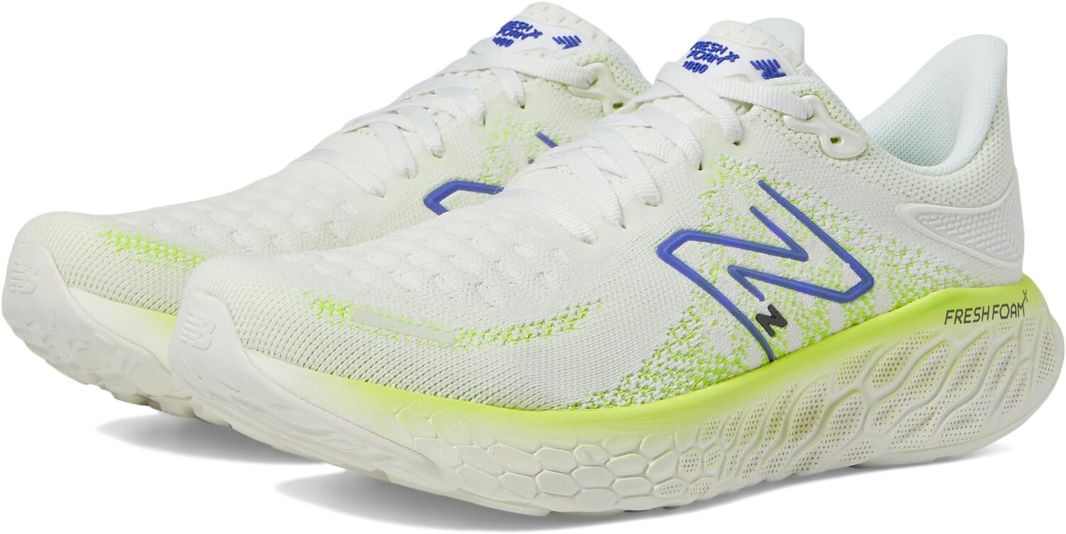 

Кроссовки Fresh Foam X 1080v12 New Balance, цвет Sea Salt/Electric Indigo