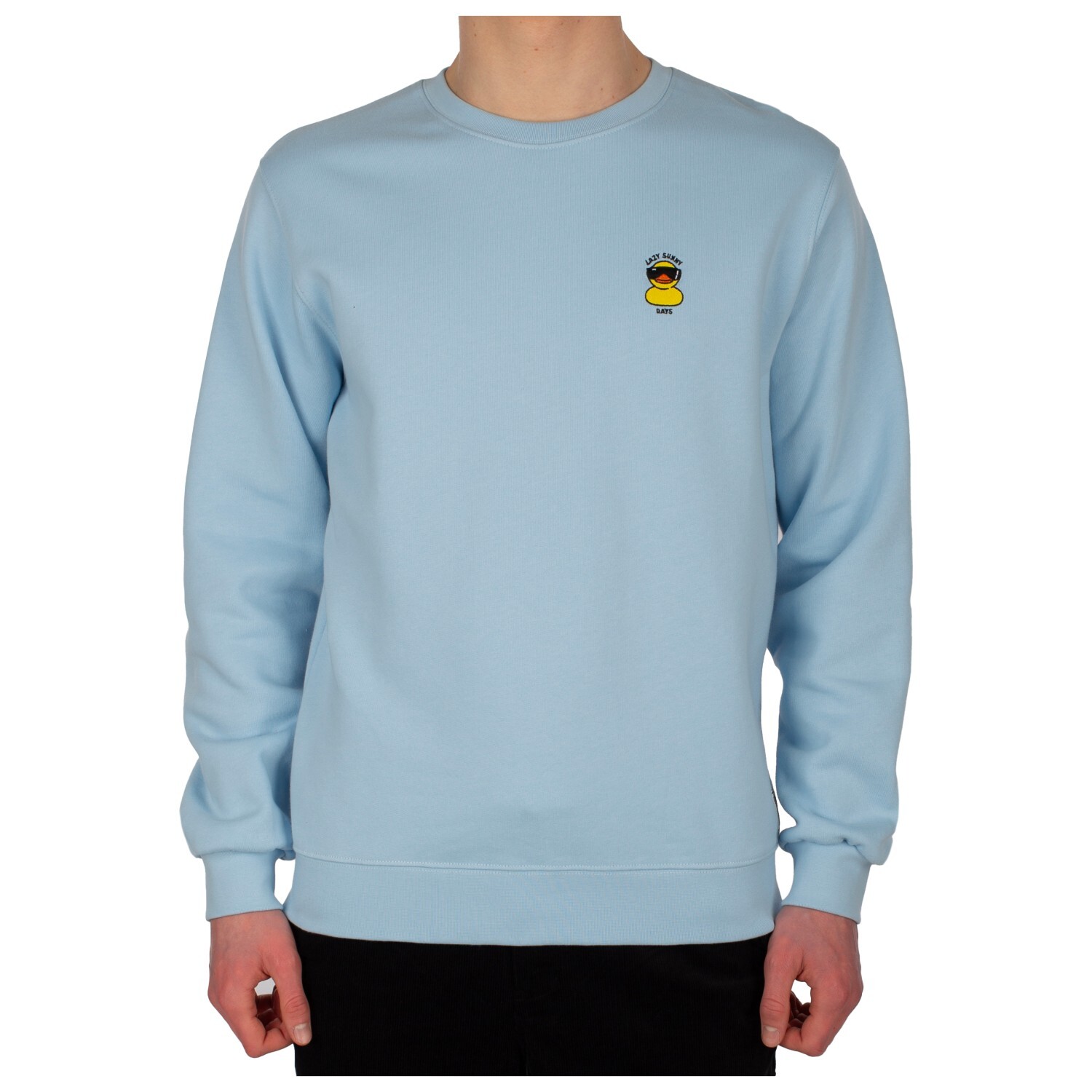 

Пуловер Iriedaily Lazy Sunny Day Crew, цвет Sky Blue