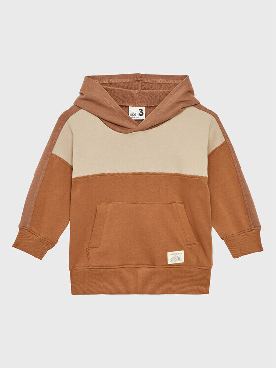 

Толстовка обычного кроя Cotton On Kids, коричневый
