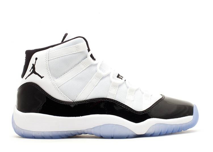 

Кроссовки AIR JORDAN 11 RETRO GS 'CONCORD' 2011, белый