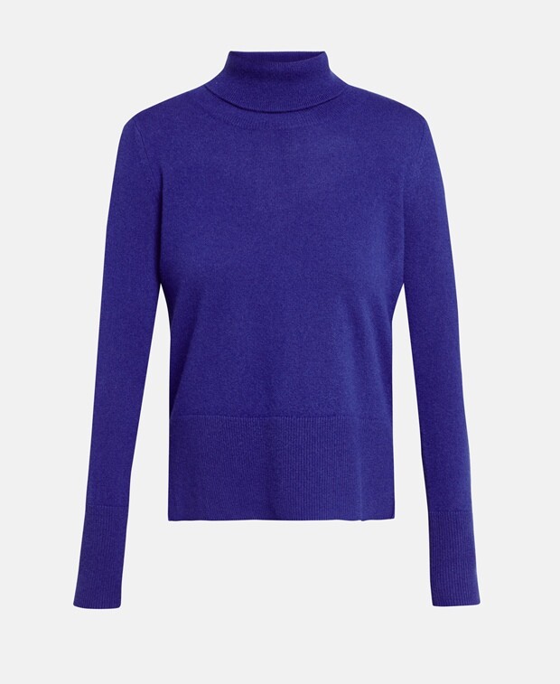 

Кашемировый джемпер с высоким воротником Lawrence Grey, цвет Royal Blue