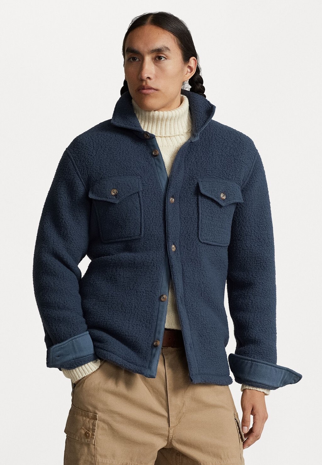 

Рубашка Long Sleeve Sport Shirt Polo Ralph Lauren, цвет blue corsair