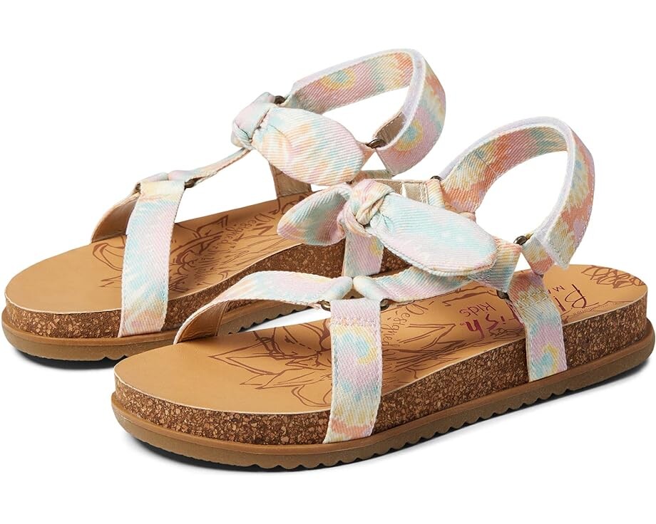 

Сандалии Blowfish Malibu Fancy-K, цвет Babydoll Tie-Dye Smokey Twill