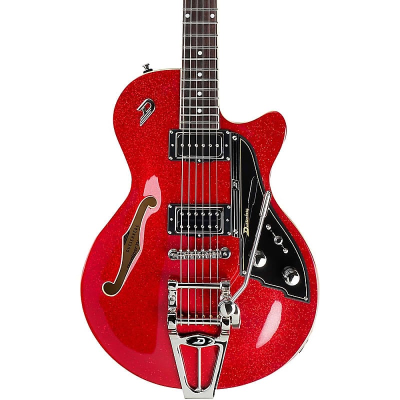 

Электрогитара Duesenberg Starplayer TV Semi-Hollow Electric Guitar Red Sparkle