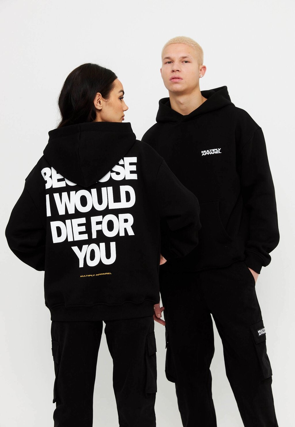 

Толстовка с капюшоном Multiply Apparel, черный