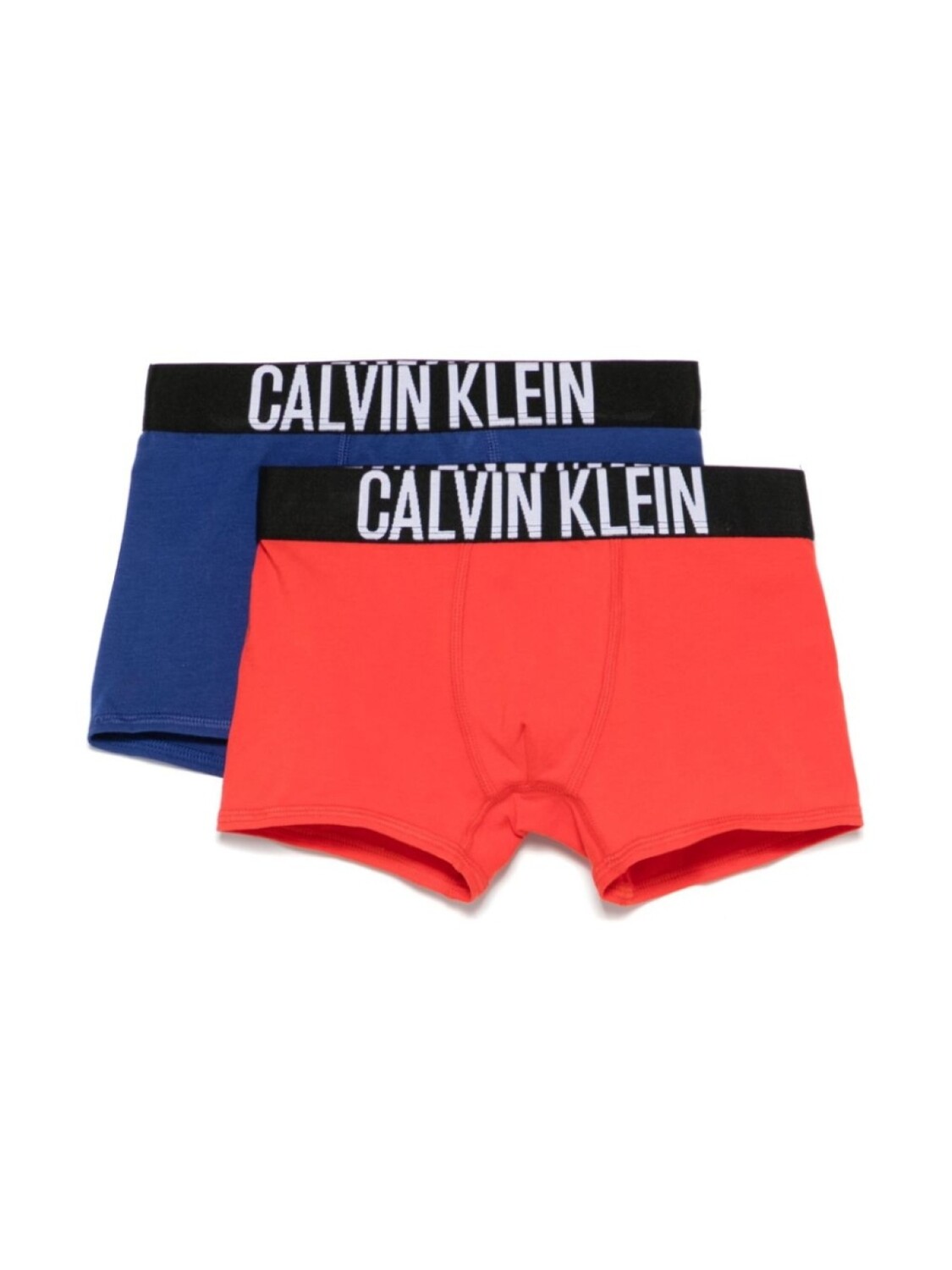 

Комплект из двух боксеров с логотипом Calvin Klein Kids, синий