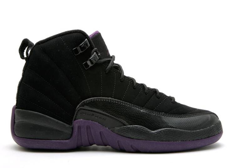 

Кроссовки AIR JORDAN 12 RETRO GS 'GRAND PURPLE', черный