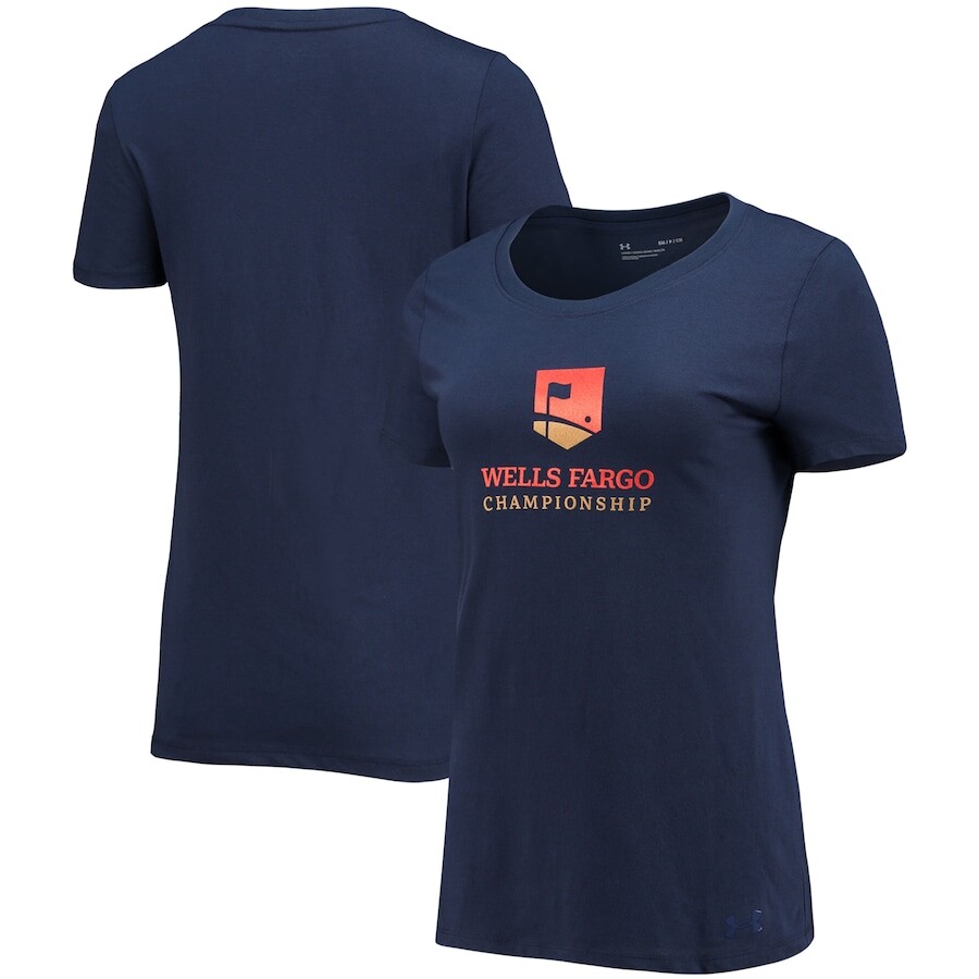

Футболка с коротким рукавом Under Armour Wells Fargo Championship, нави