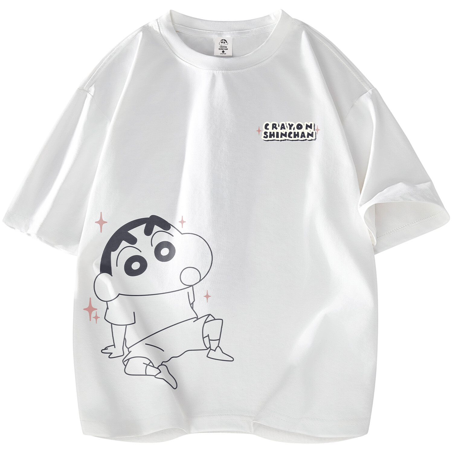 

Футболка унисекс Crayon Shinchan/Crayon Shinchan, белый