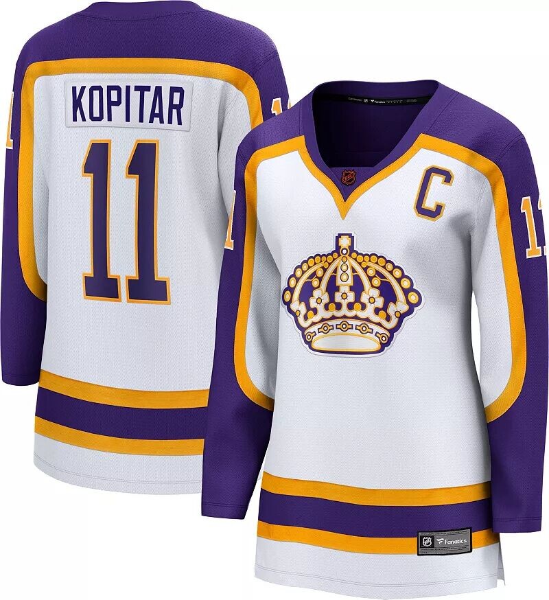 

Реплика женской футболки НХЛ Los Angeles Kings Anze Kopitar № 11 '22-'23, специальное издание
