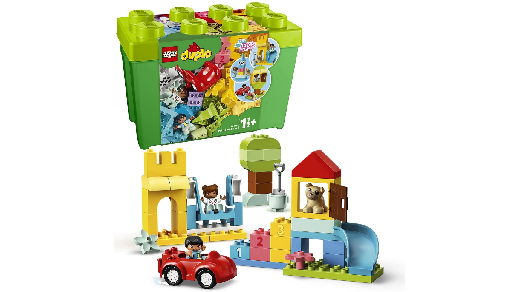 цена Lego DUPLO Роскошная кирпичная коробка, обучающая игрушка для детей от 1,5 лет