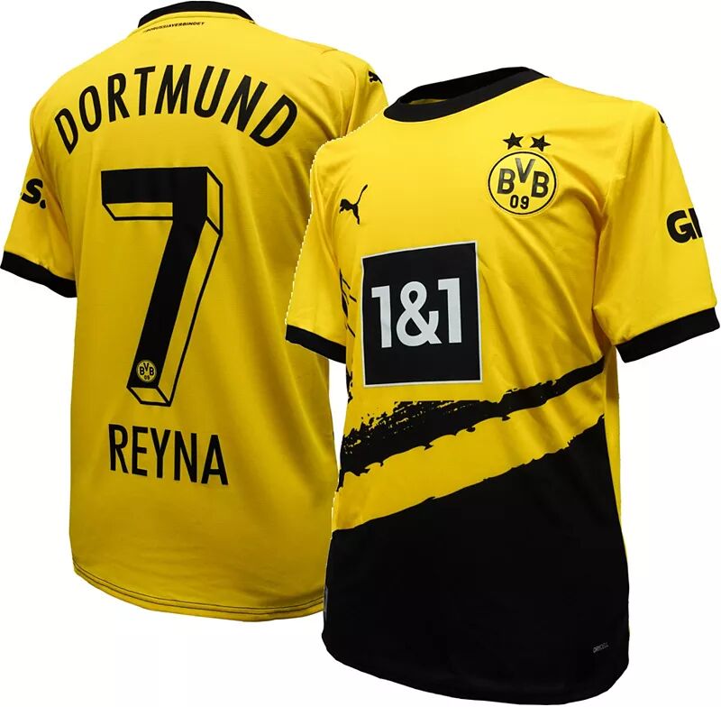 

Puma Borussia Dortmund Джованни Рейна #7 Домашняя реплика Джерси