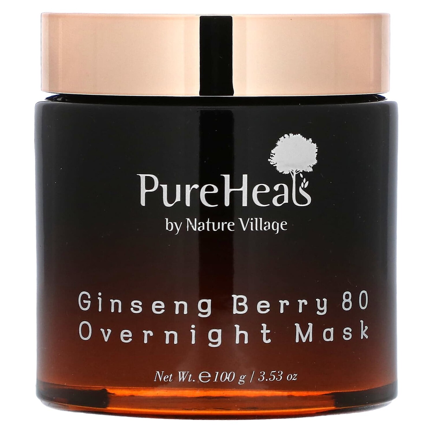 

Ночная маска с женьшенем 80, 100 г (3,53 унции), PureHeals