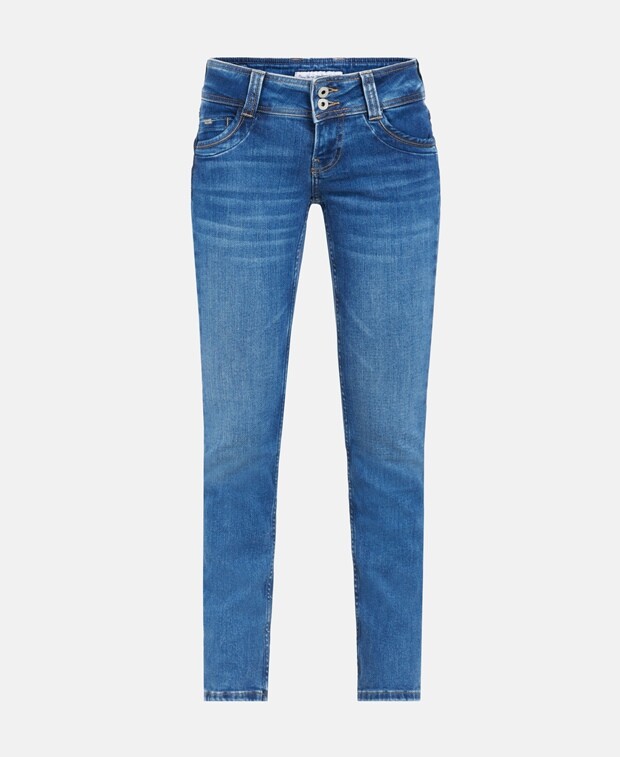 

Джинсы узкого кроя Pepe Jeans, синий