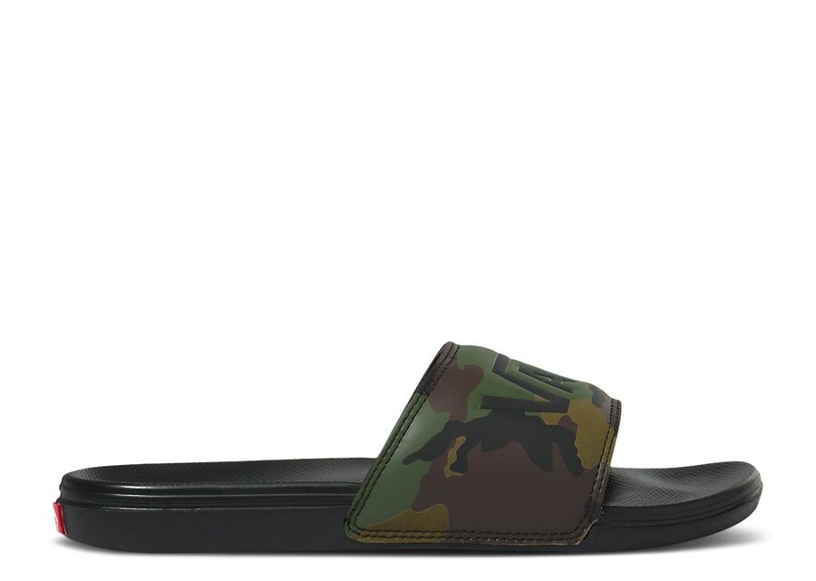 

Кроссовки Vans La Costa Slide On, цвет Camo Black