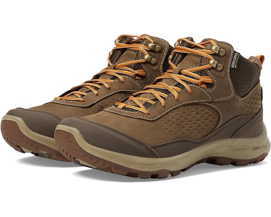 

Походные ботинки KEEN Terradora Explorer Mid Waterproof, цвет Canteen/Curry