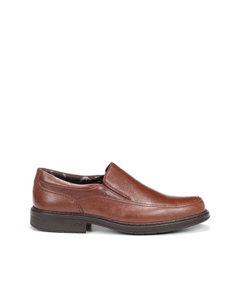 Мужские коричневые кожаные мокасины Fluchos, коричневый мужские коричневые кожаные туфли на шнуровке fluchos коричневый