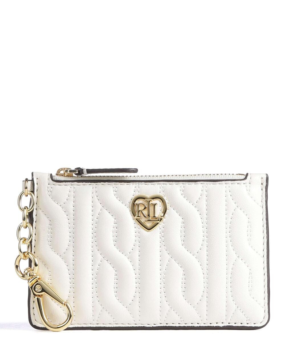 

Кошелек из овечьей кожи Lauren Ralph Lauren, белый