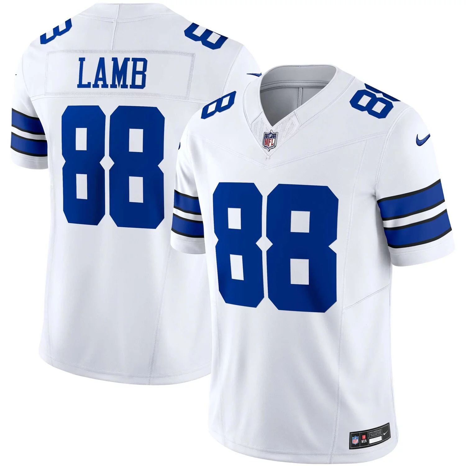 

Мужское джерси CeeDee Lamb White Dallas Cowboys Vapor FUSE Limited Nike