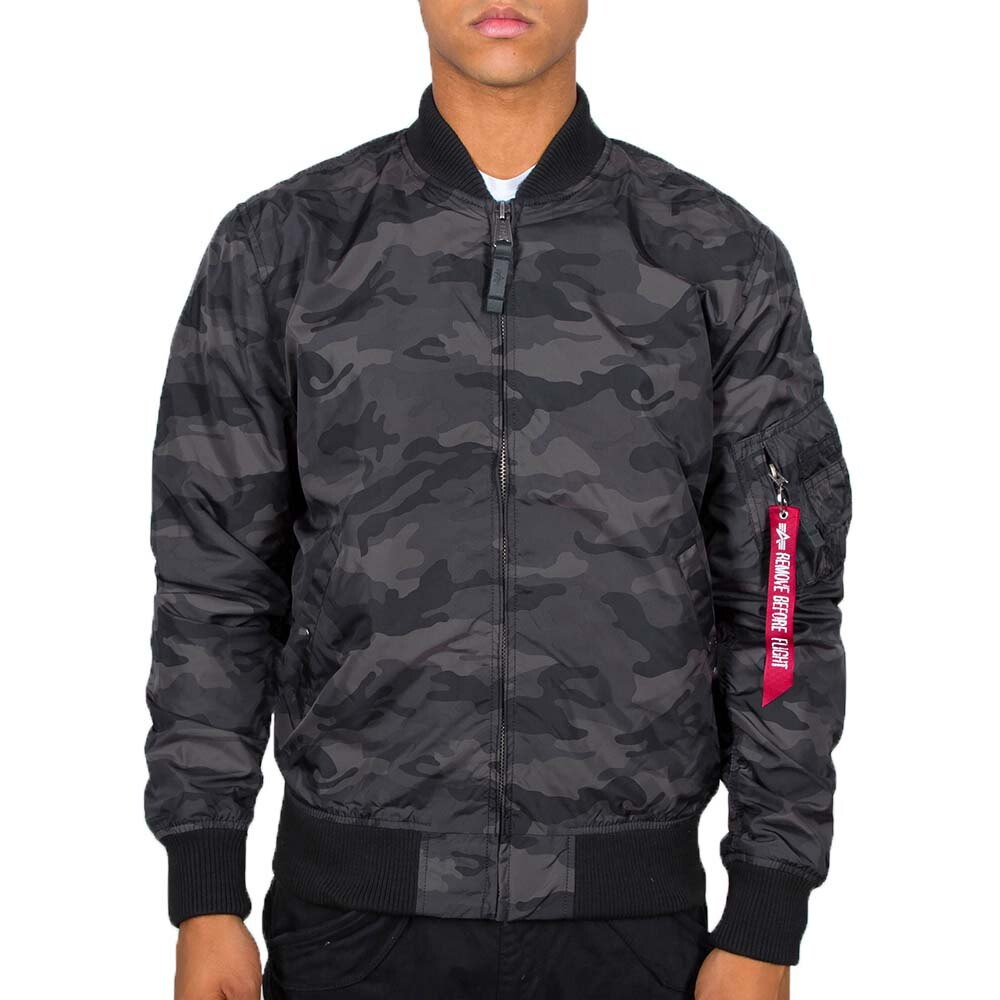 

Куртка Alpha Industries MA-1 TT Camo, серый