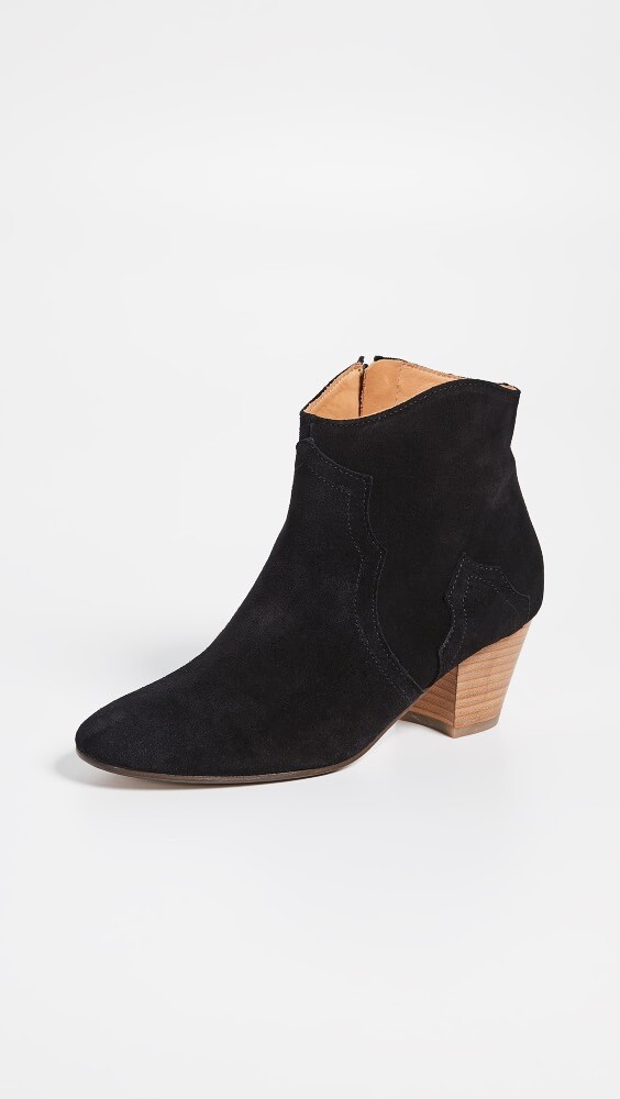 

Ботинки Isabel Marant Dicker Booties, черный