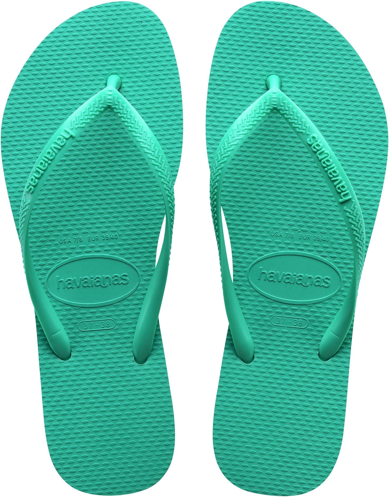 

Шлепанцы Slim Flip Flop Sandal Havaianas, цвет Virtual Green