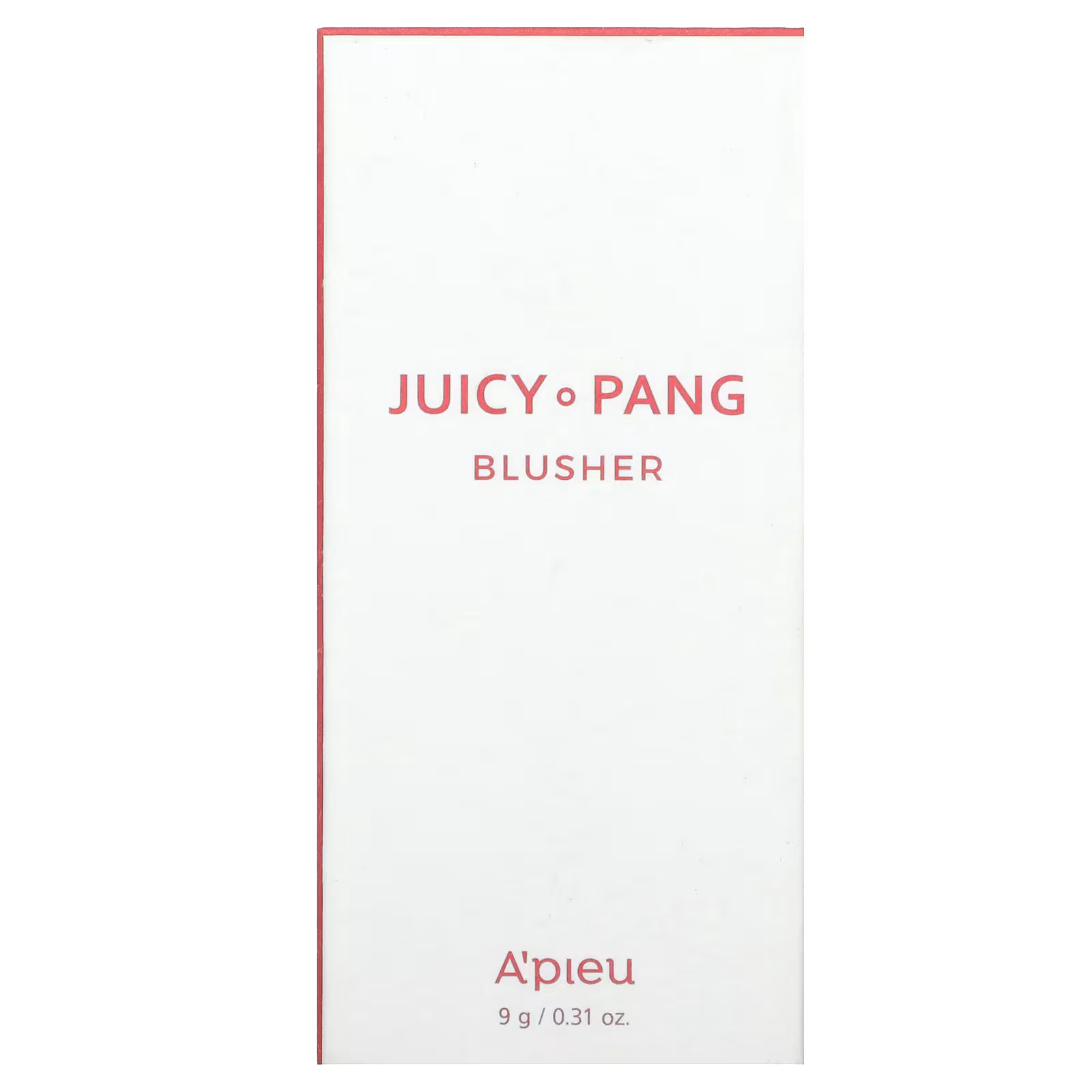 Румяна A'Pieu Juicy Pang Water RD01 Cherry водяные румяна a pieu juicy pang cr02 9 г
