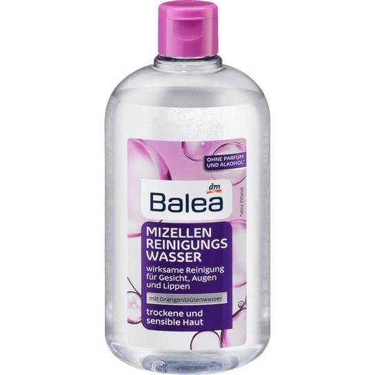 Мицеллярная жидкость для сухой и чувствительной кожи, 400 мл Balea