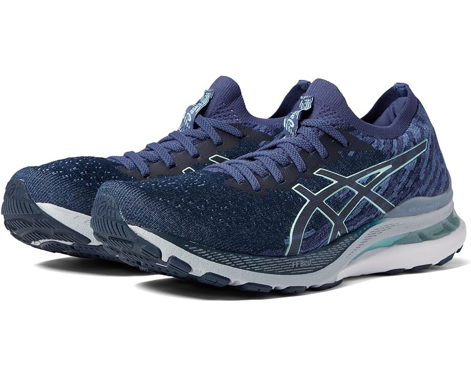 Кроссовки ASICS GEL-Kayano 28 Knit, цвет French Blue/Fresh Ice