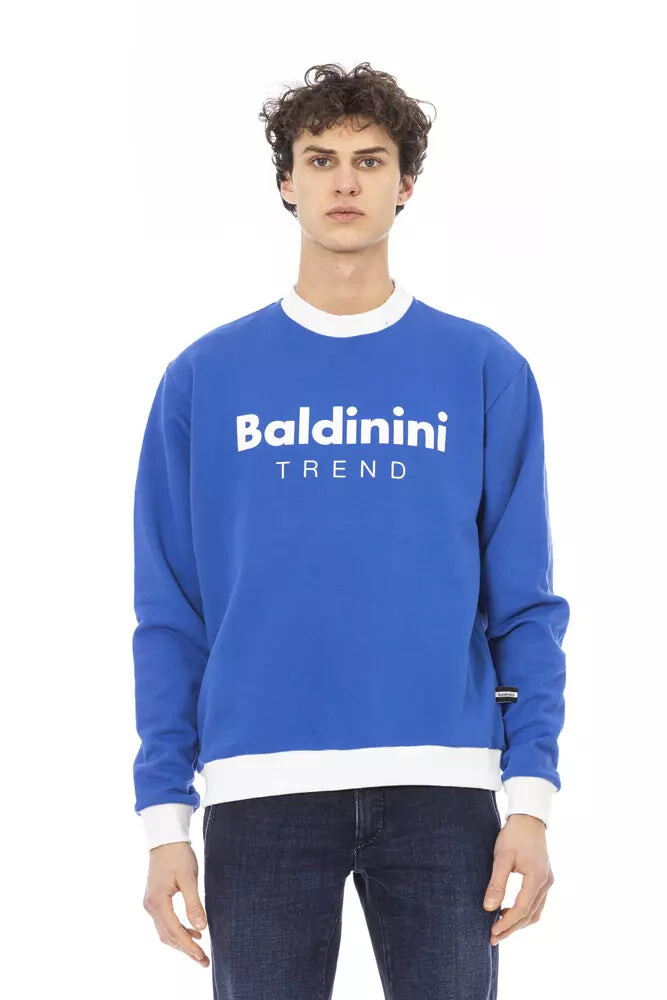 

Хлопковый мужской свитер Baldinini Trend, синий