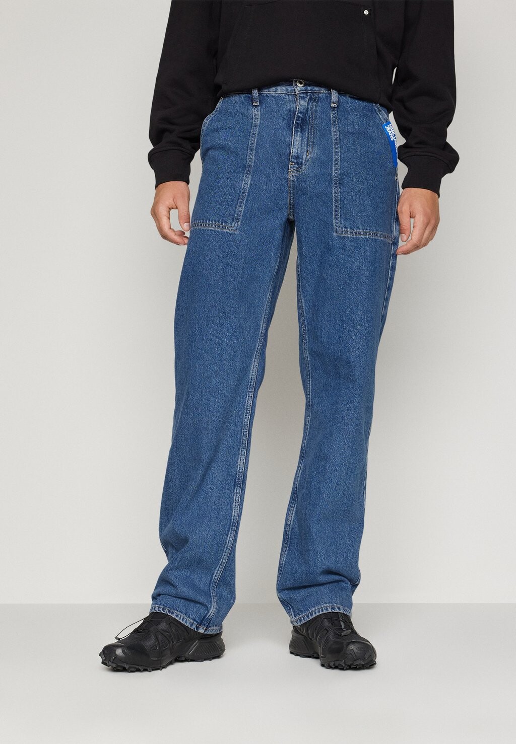 

Джинсы Baggy RELAXED UTILITY Karl Lagerfeld, темно-синий камень