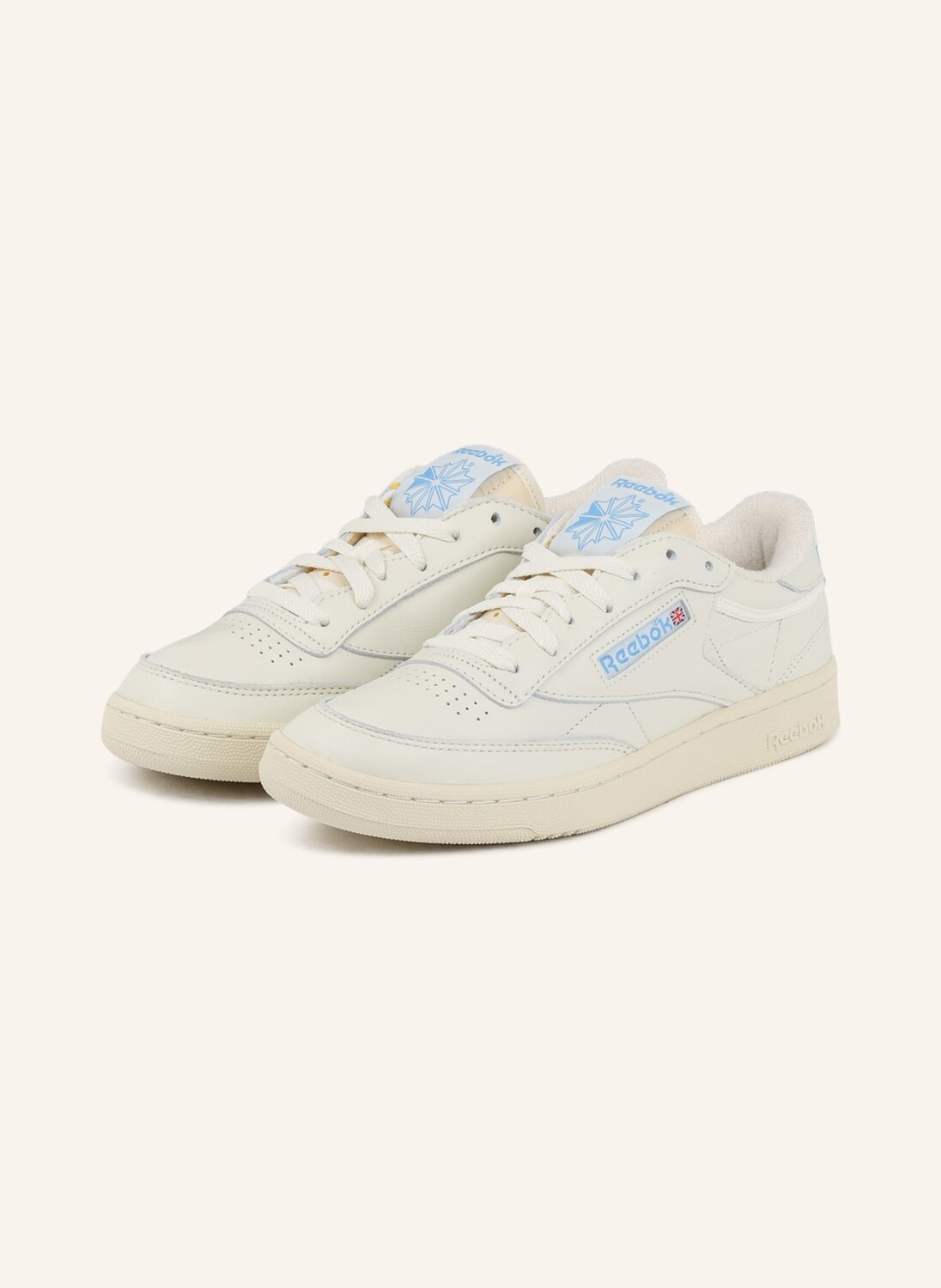 

Кроссовки Reebok CLUB C 85, кремовый, Бежевый